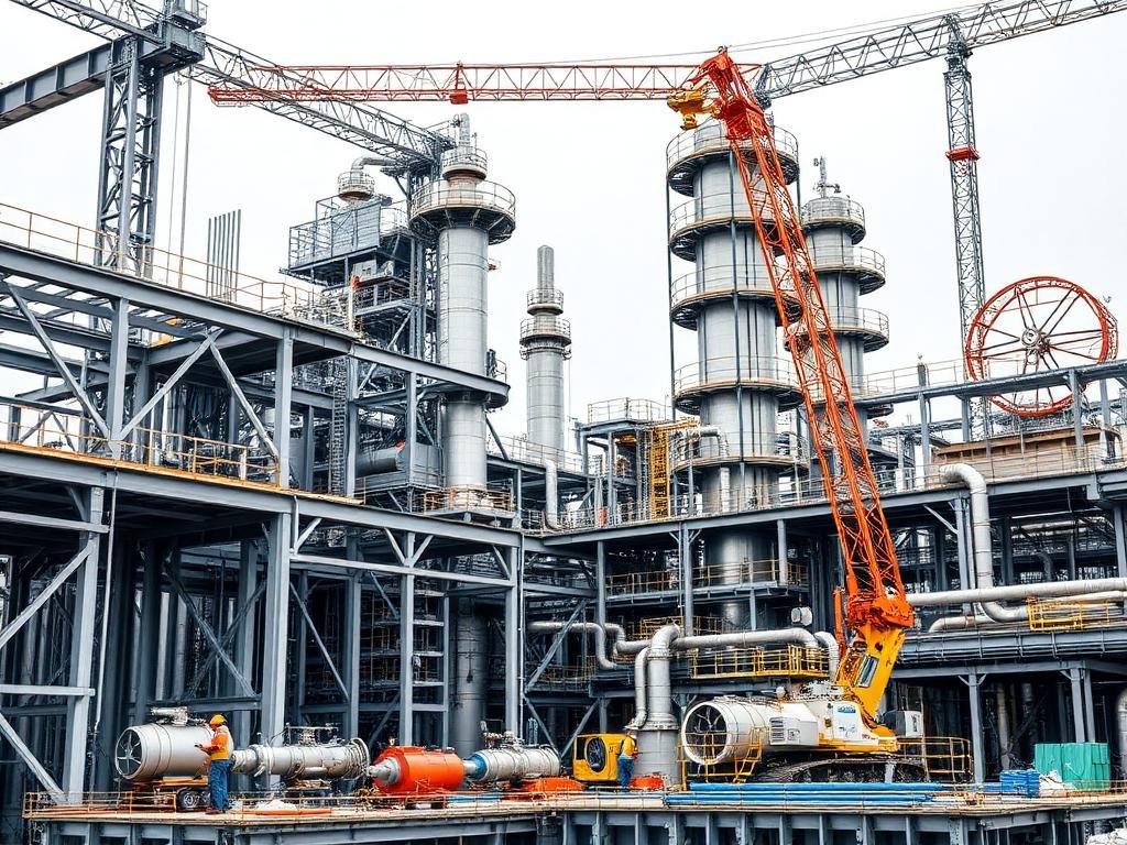 Chemical Plant Mechanical Build in Port Arthur, TX by True H & H Enterprise